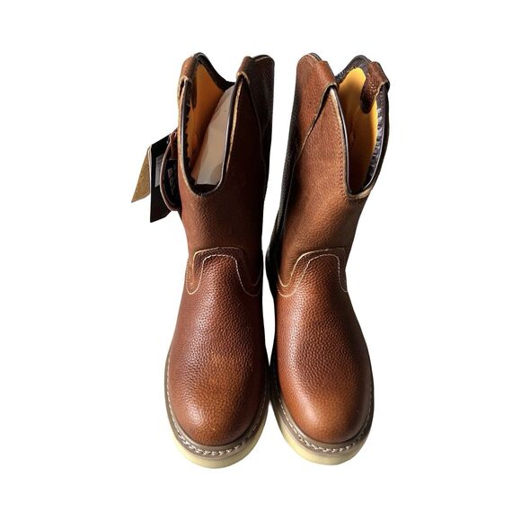 Noble Outfitters Mens Wedge Wellington 10” Work Boot In‎ Whiskey Nwt - Picture 5 of 6